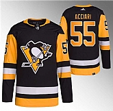 Men's Pittsburgh Penguins #55 Noel Acciari Black Stitched Jersey,baseball caps,new era cap wholesale,wholesale hats